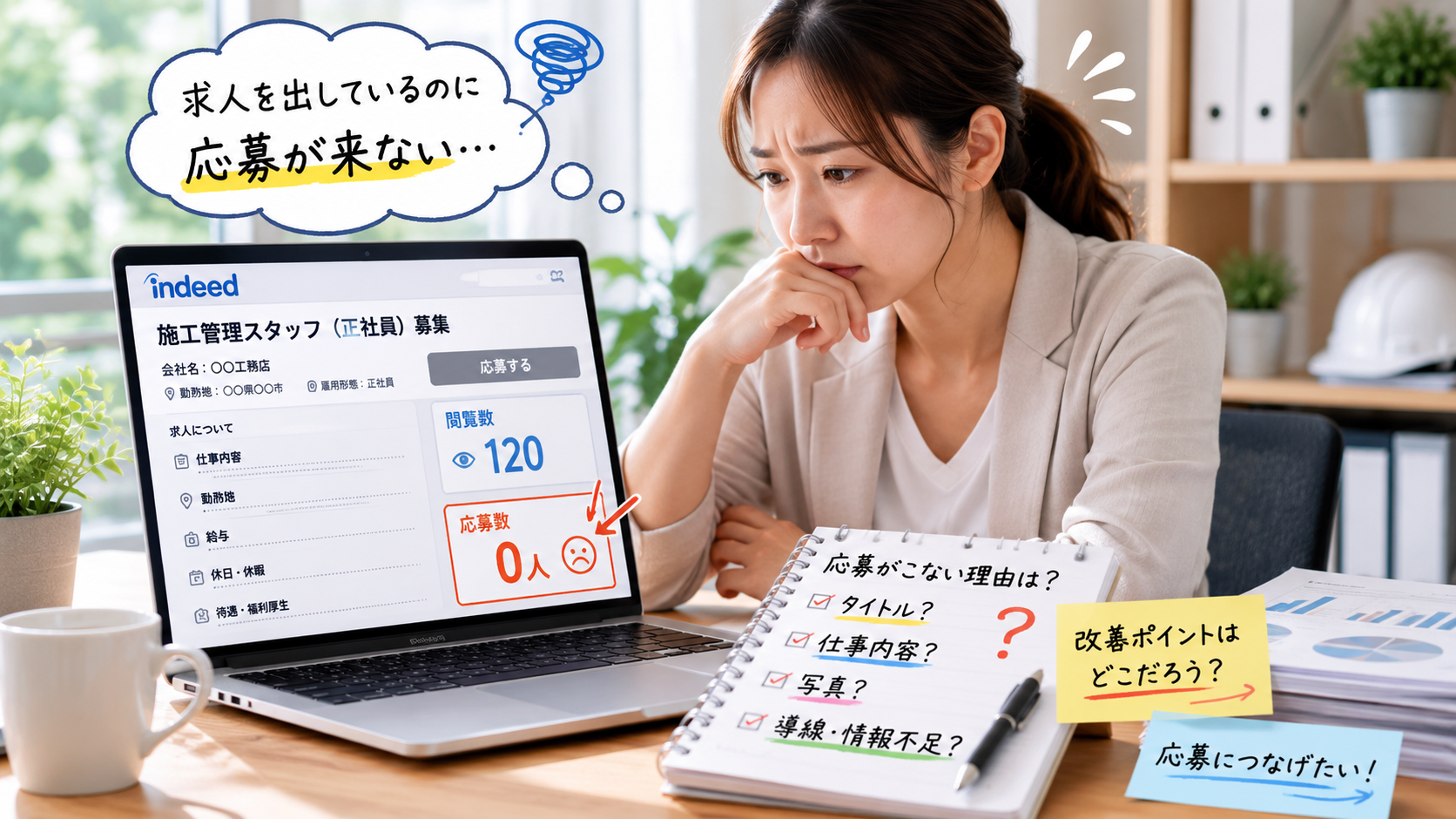 採用媒体掲載で応募が来ない会社に共通する5つの問題